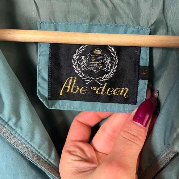 Vintage Aberdeen Embroidered Bomber Jacket Streetwear Women’s Size L - Picture 3 of 5